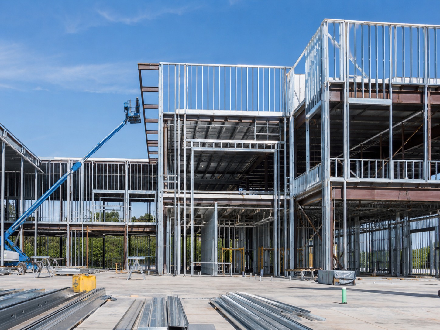 Commercial framing project