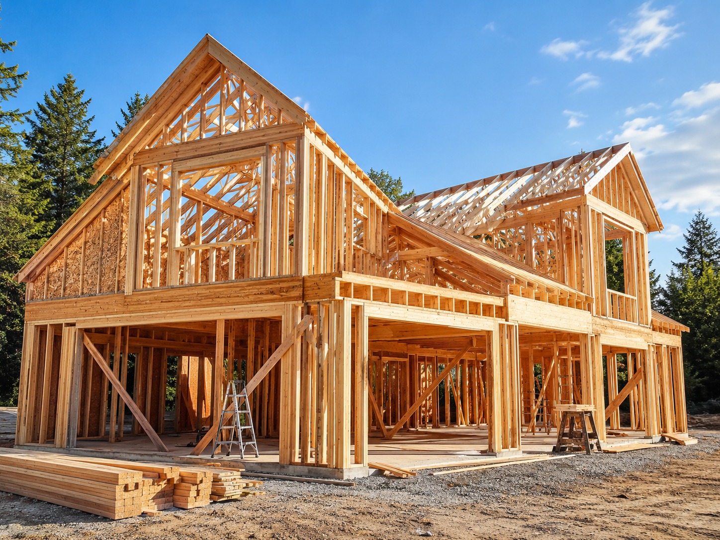 Residential framing project